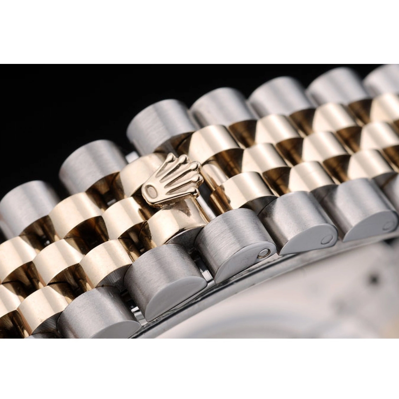 Good Copy Rolex Watches Stainless 41978 Gold Ribbed Steel Goldish Bezel Rolex Dial DateJust 0729